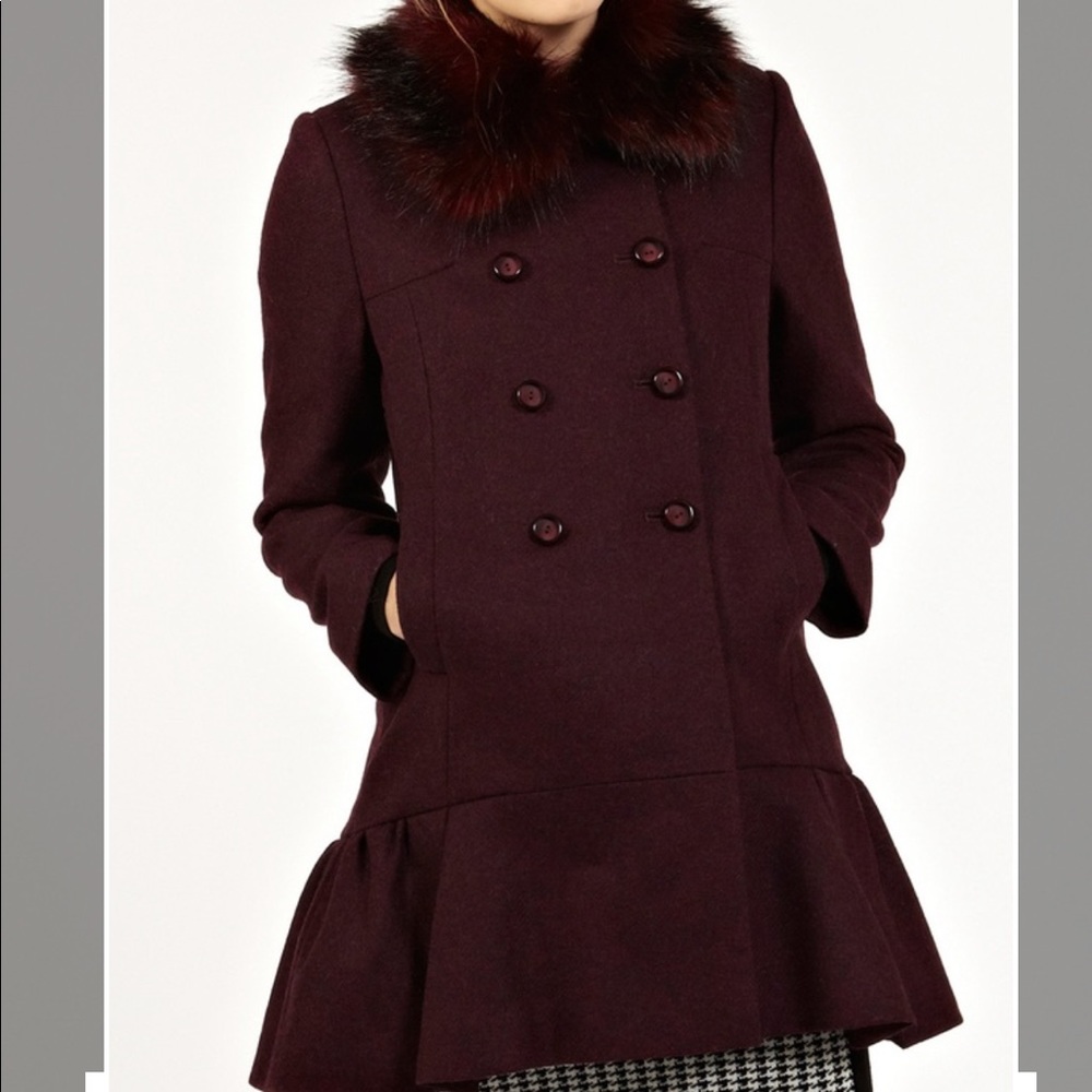 NWOT Oasis Heritage Wool Coat